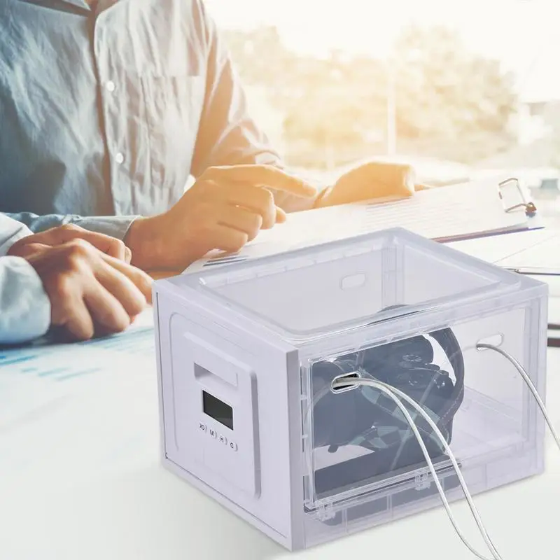 Ящик с цифровым замком для безопасных лекарств. Компактный и гигиенический