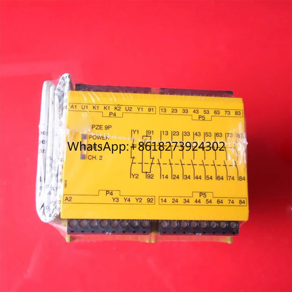 Совершенно новый для Pilz PZE 9P 777140 24VACDC 8n/o 1n/c Реле модуля управления распределенным