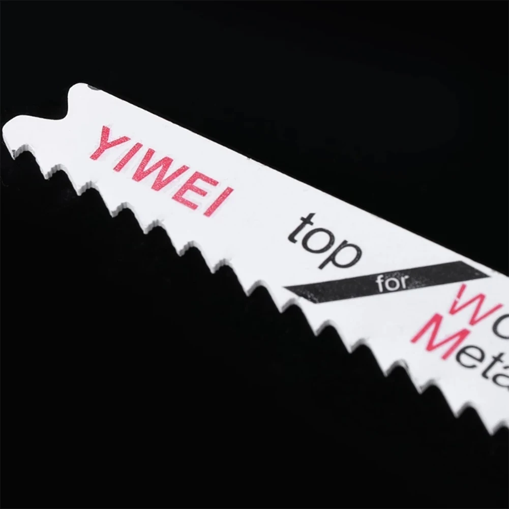 5pcs S511DF 100mm HCS Reciprocating Saw Blade Jigsaw Blade Wood Plastic Cutting ForWood Board Plastic Metal Cutting