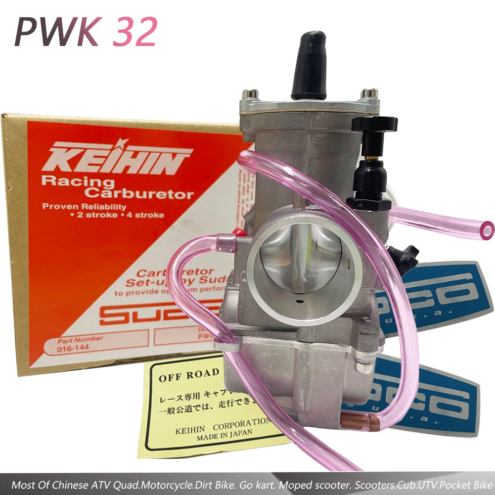 

Универсальный мотоциклетный карбюратор PWK 24 26 28 30 32 34 мм для Keihin, карбюратор с Power Jet для 2T 4T ATV Quad Go Kart Багги 75-250cc