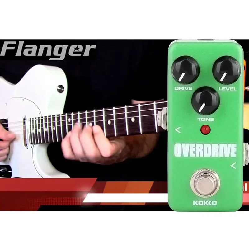 Педаль Для Гитары KOKKO Overdrive С Эффектами Natural Tube True Bypass FOD3 Аксессуары