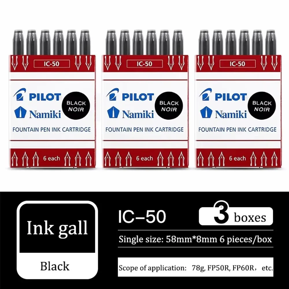 

1Pcs PILOT KaKuno Fountain Pen FKA-1SR Resin Material Grip Posture Correction Replaceable Ink Writing Smooth Pens for Writing