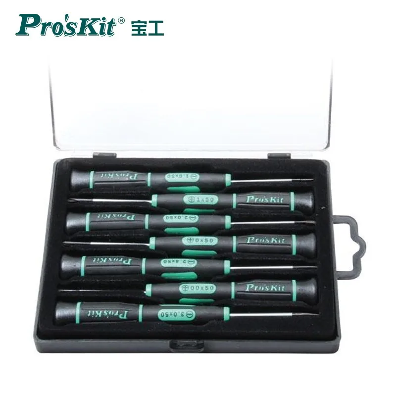 

Pro'sKit SD-081A 7pcs Precision Screwdriver Set Electronics Repair Phone