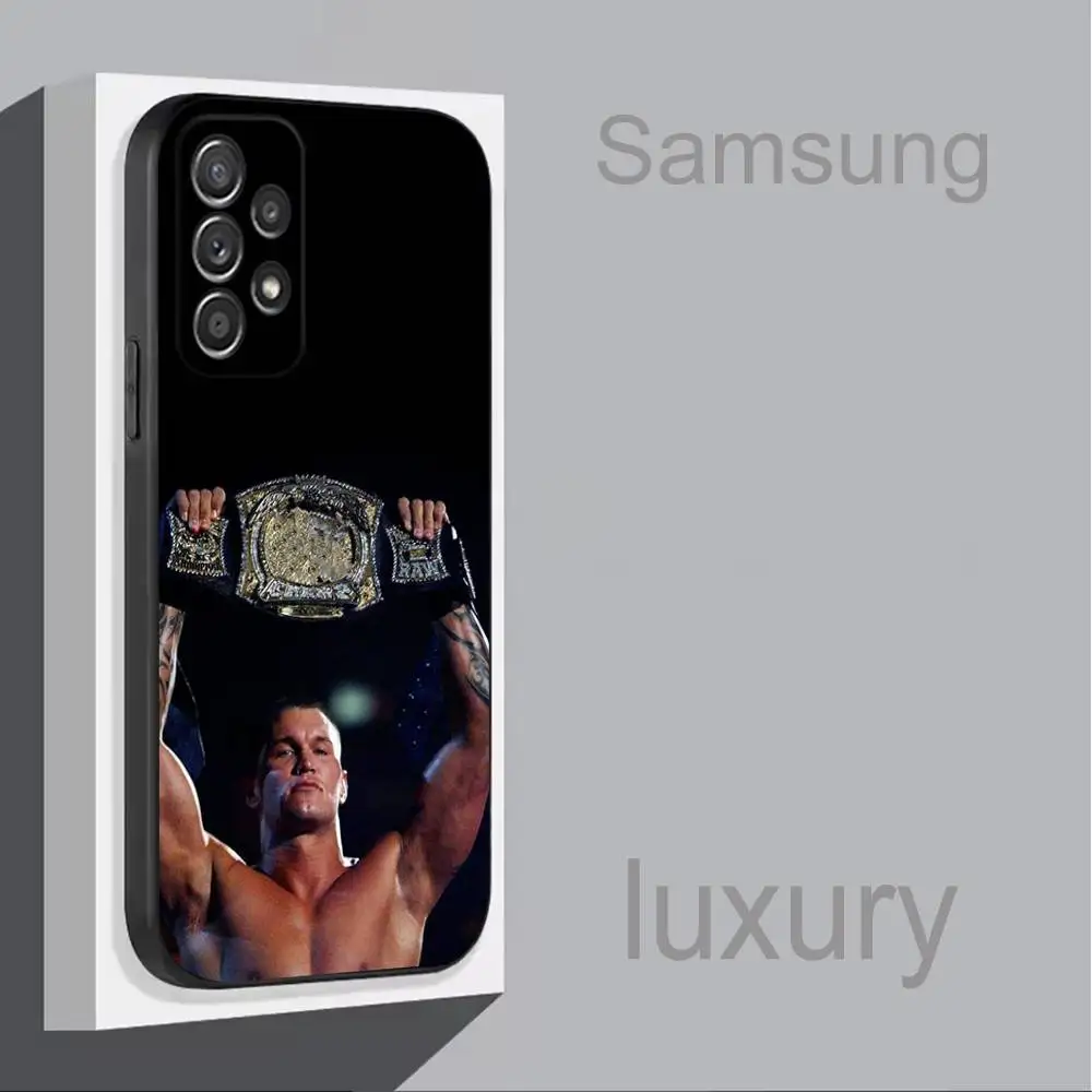 Фото Чехол для телефона R-Randy O-Orton Cool для Samsung S 9,10,21,30,22,23,24,25,Ultra,Plus,Lite,FE,4,5G, черный мягкий чехол №4