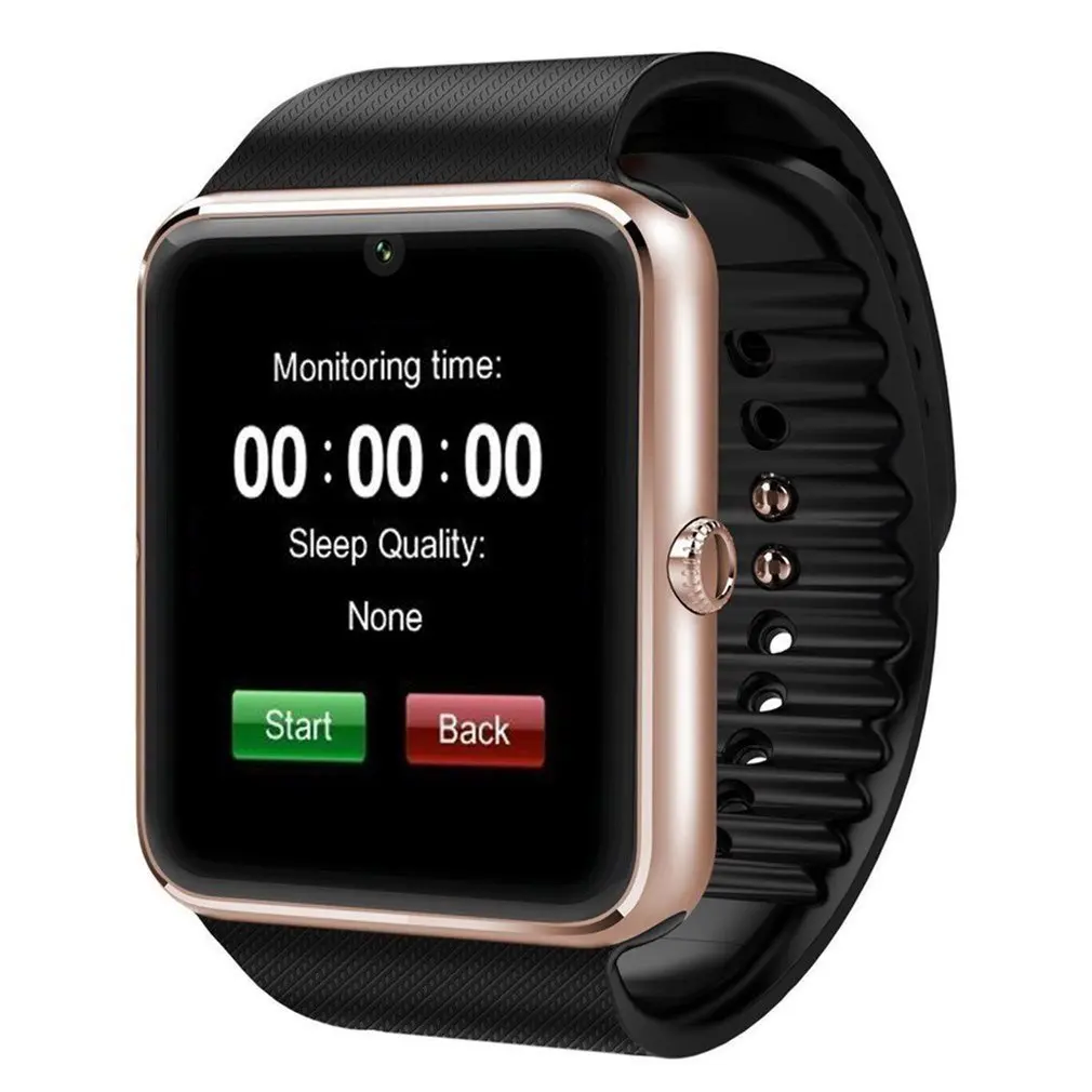 

GT08 Bluetooth Smart Watch Touch Screen Big Battery Support TF Sim Card Camera For iPhone Android Smartwatch PK DZ09 Watch