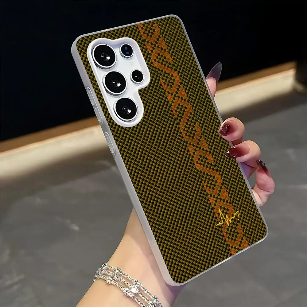 Фото Модный чехол PITAKA из углеродного волокна для Samsung S26 S25 S24 S23 S22 S21 FE Plus Ultra, 2-в-1, силиконовый чехол-желе №3