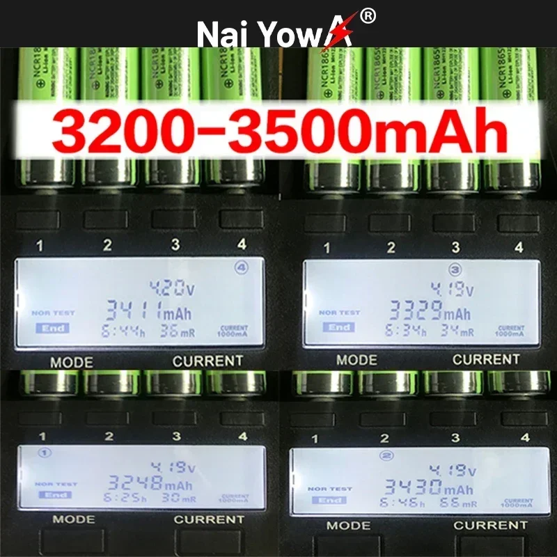 Литиевая аккумуляторная батарея NCR18650B 100% в 3 7 мАч