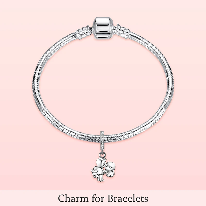 Подвески для оригинального браслета Pandora серебро 925 пробы мальчиков и девочек