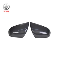 glossymatte car exterior accessories real dry carbon fiber side door mirror cover add on type formodel x