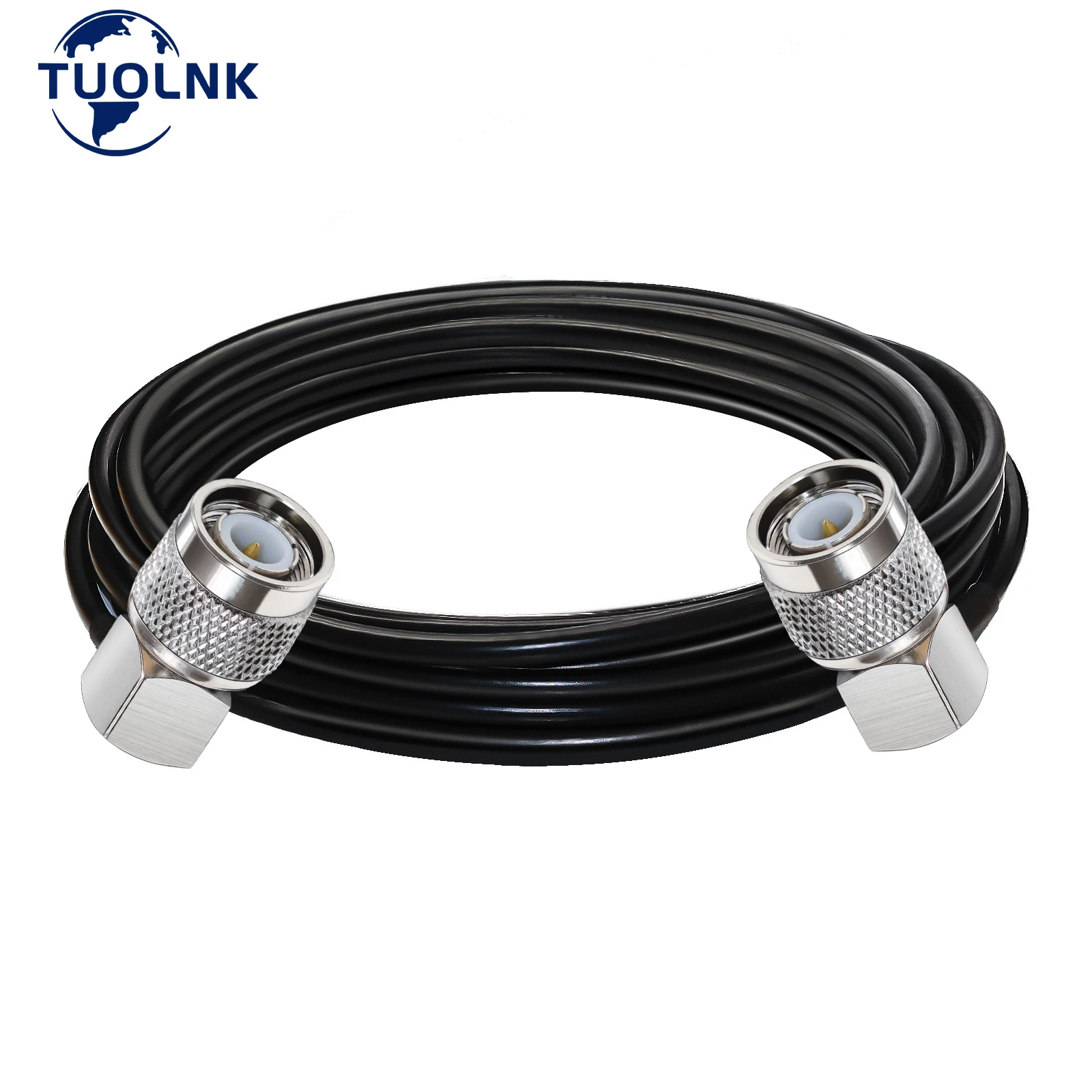 

TNC Jumper Cable RG58 TNC Male Right Angle to TNC Male Right Angle Cable TNC Male Plug Elbow Coax Adapter Cable 30CM-5M