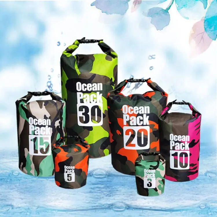 Камуфляжная водонепроницаемая сумка для плавания с фотографией активного