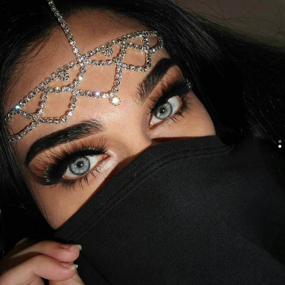 

Европейские и американские модные аксессуары для волос многослойный обруч для волос с кристаллами в богемном национальном стиле для невес...