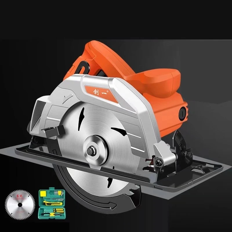 

Новинка 2022, электрическая циркулярная пила Chuangyi, Настольная пила, ручная подъемная флип-дисковая электрическая пила, металлическая жестяна...