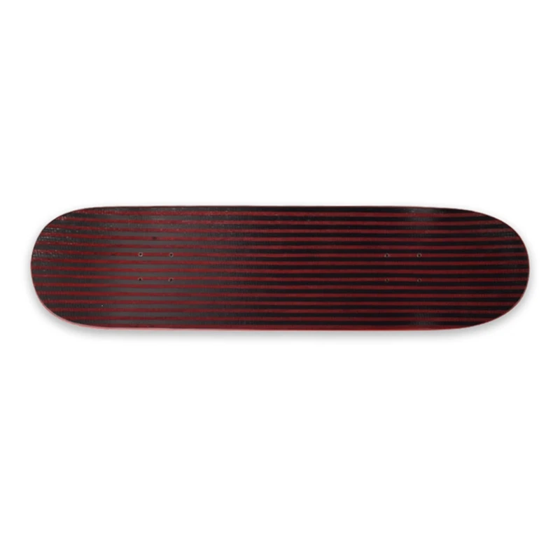 

8 Inch 7 Layers Maple + 1 Layers Carbon Fiber Skateboard Deck Double Rocker Mini Cruiser Skateboards DIY Parts