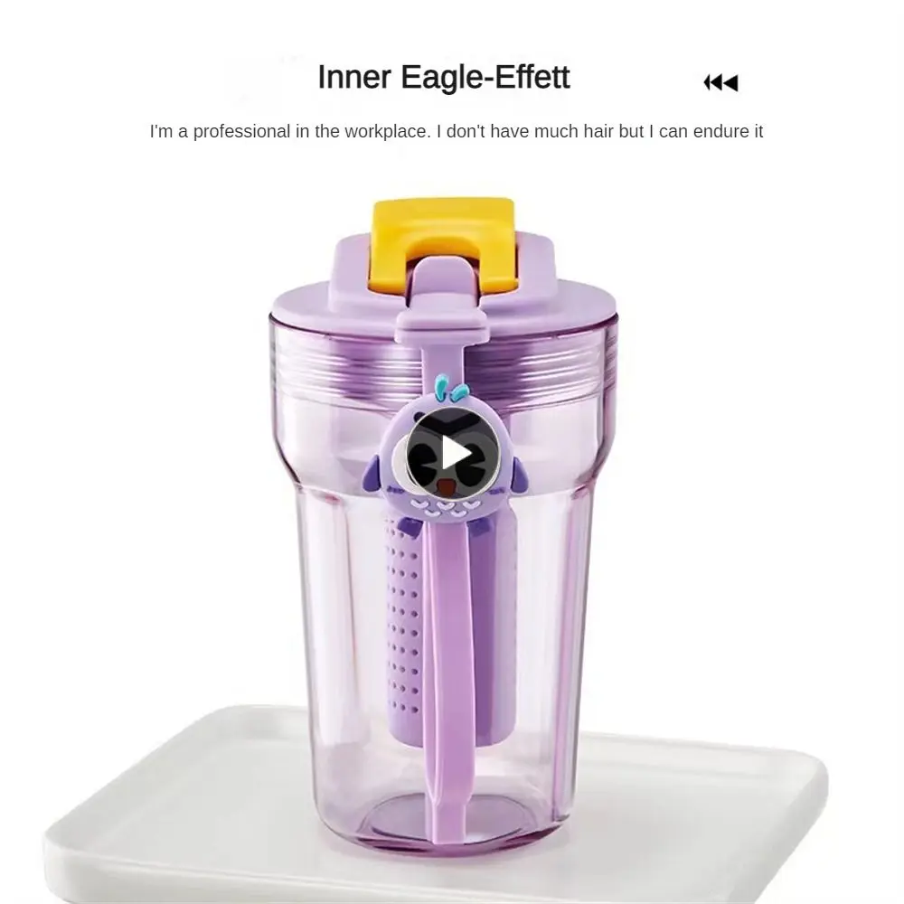 

Flower Tea Cup Durable Materials Cool Shake Suction Cup The Perfect Gift High-grade Water Bottle Water Cup Fashion Water Bottle