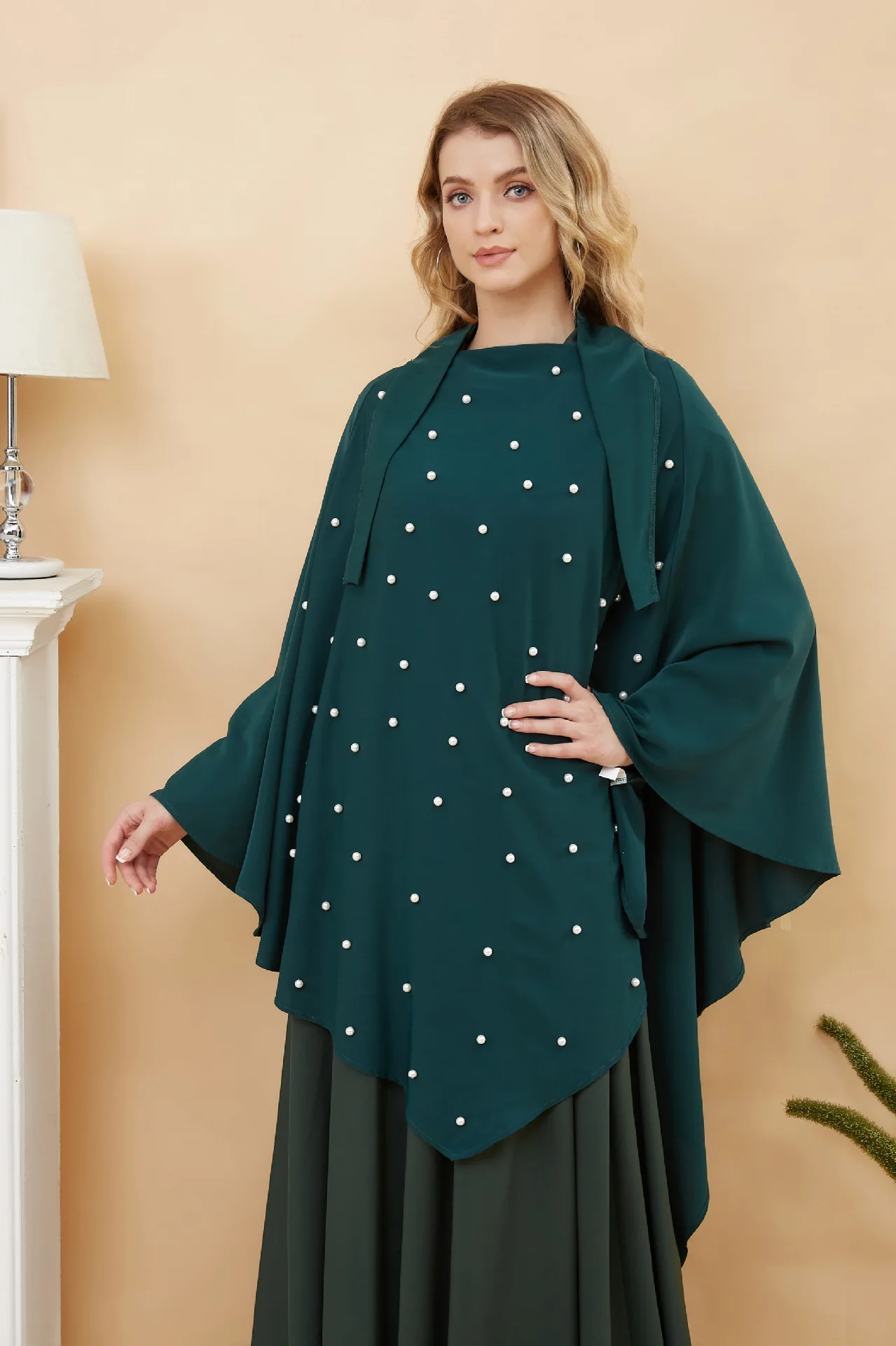 2023 New Muslim Women Prayer Dress Hijab Long Scarf Abaya Large Overhead Jilbab Clothing  hijab femme musulman