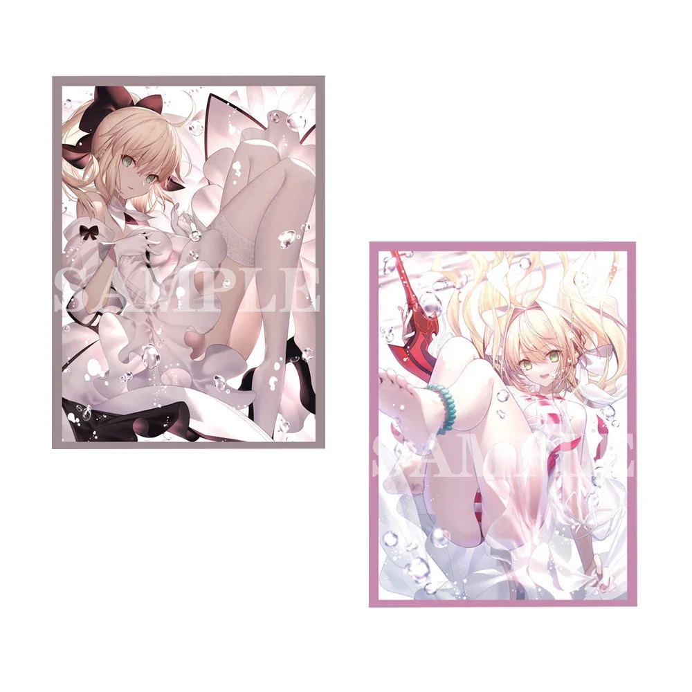 

67 × 92 мм 60 шт. аниме мультфильм торговые карты рукава FATE Nero & Meltlilith карта Протектор совместимый с MTG/PKMPTCG