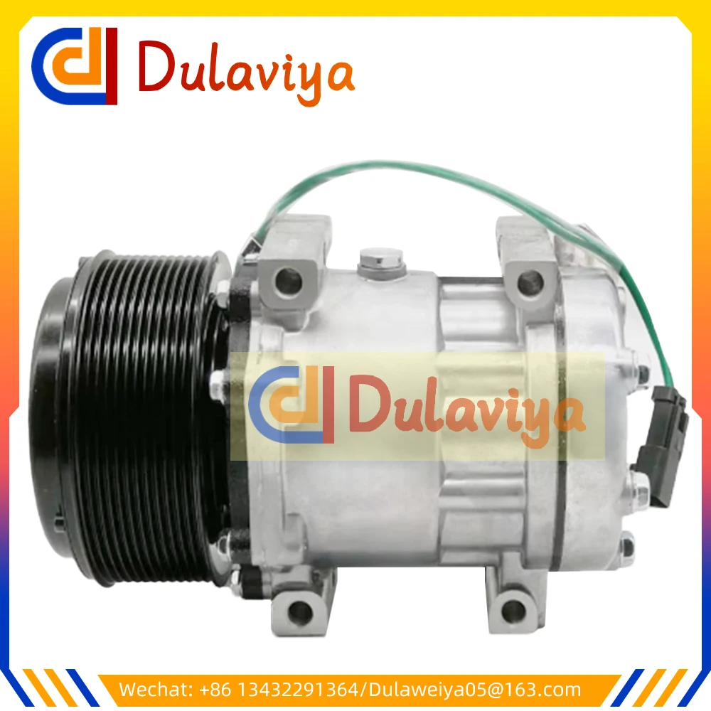 Автозапчасть SD7H15 компрессор переменного тока для экскаватора Caterpillar 320D 24 В SD7H156095