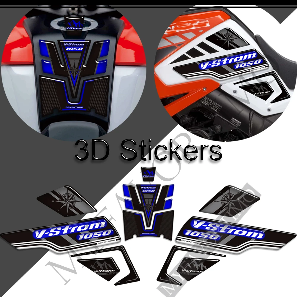 Для Suzuki V STROM VSTROM DL 1050 XT 1050XT DL1050 Adventure аксессуары для мотоциклов 3D наклейка из эпоксидной смолы защитный комплект (art.: 3920cd11fb186) - 3920cd11fb186