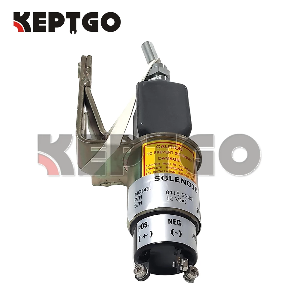 04159708 12 В стопорный электромагнитный клапан для двигателя Deutz 0415-9708 0415/9708 0415 9708