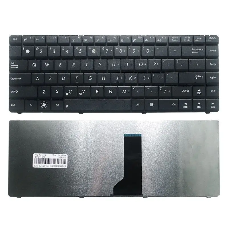 Фото Новая клавиатура для ноутбуков ASUS U30 U30JC K43E K43SA U81 UL80 U80 U80V U80E X45A X85V X45C X45U X45VD P43S B43A B43S (США/Испания/Россия/Аргентина/Франция) №4