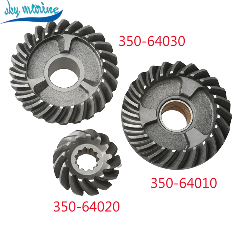 Комплект шестерен 350-64030 350-64010 350-64020 подходит для подвесного Nissan Tohatsu hp 15 л.с. 18 2/4T 2