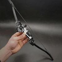 18lbs archery recurve bow double aiming bow arrows shooting darts real feather arrow for outdoor hunting traditional bow
