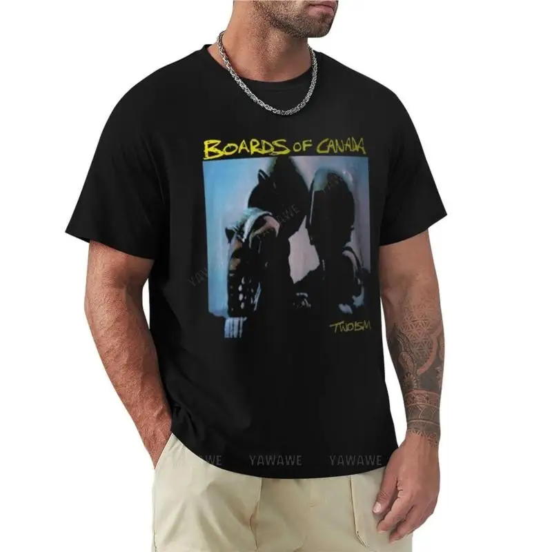 

t-shirt men cotton Boards of Canada - Twoism T-Shirt anime cute clothes mens plain t shirts summer t-shirt for man