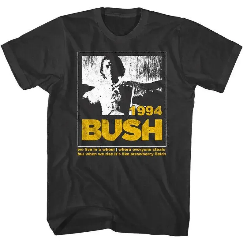 Футболка с рисунком глицерина в стиле рок-группы Bush Alt 1994 графическая футболка