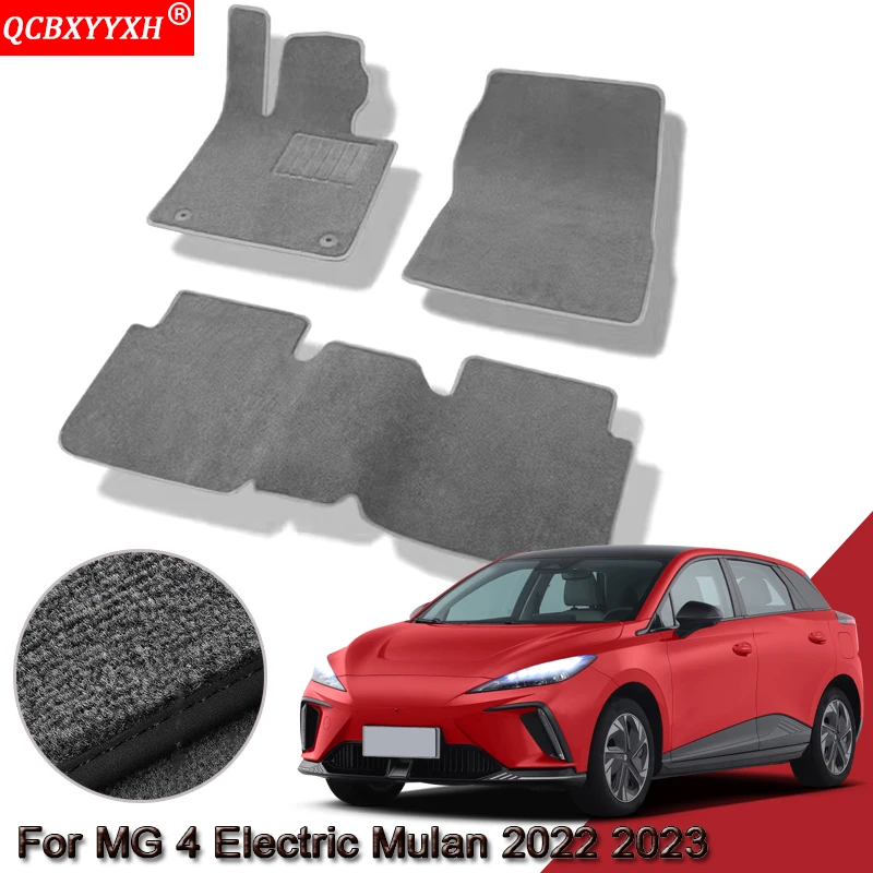 

Custom Car Floor Mats For MG 4 Electric Mulan 2022 2023 Waterproof Non-Slip Floor Mats Internal Protection Carpets Accessories