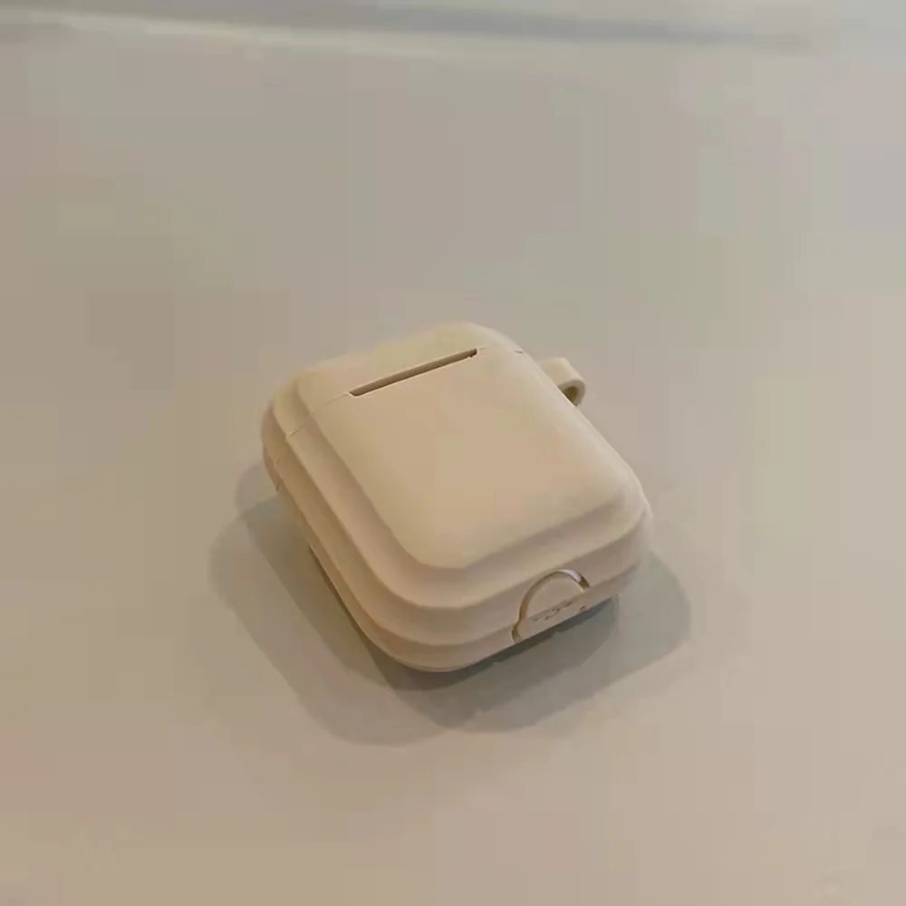 

1 Pcs For Airpods Series Protective Case High Quality Drop-proof Earphone Protective Sleeve Simple Convenient Silicone Stable