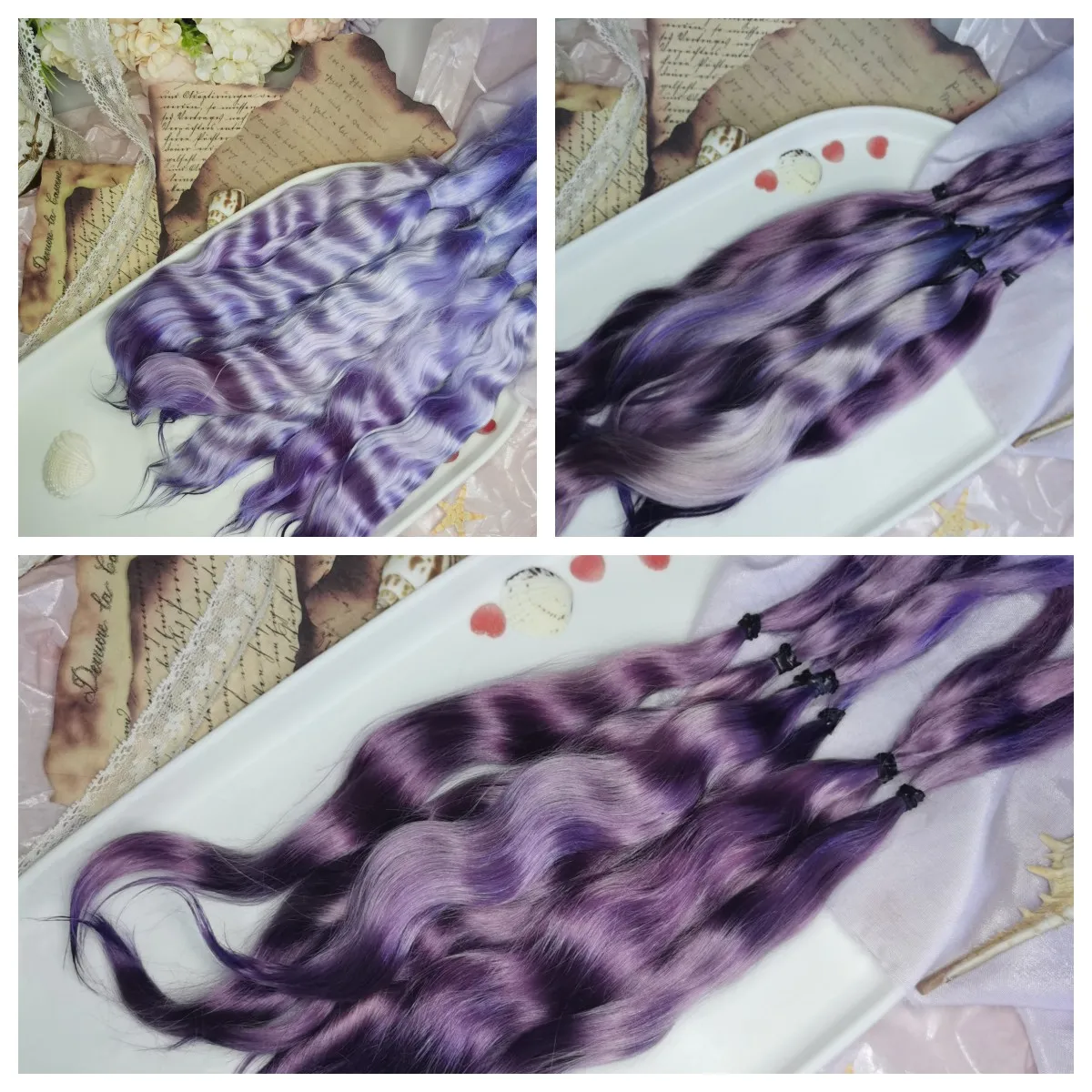 Кукла Blythe BJD мохеровые шпильки аксессуары 1/6 куклы для деревьев Разноцветные