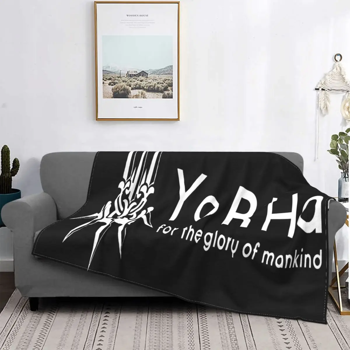 Одеяло Yorha Nier Automata Glory мужское одеяло с принтом запаха для дома и спальни уличное