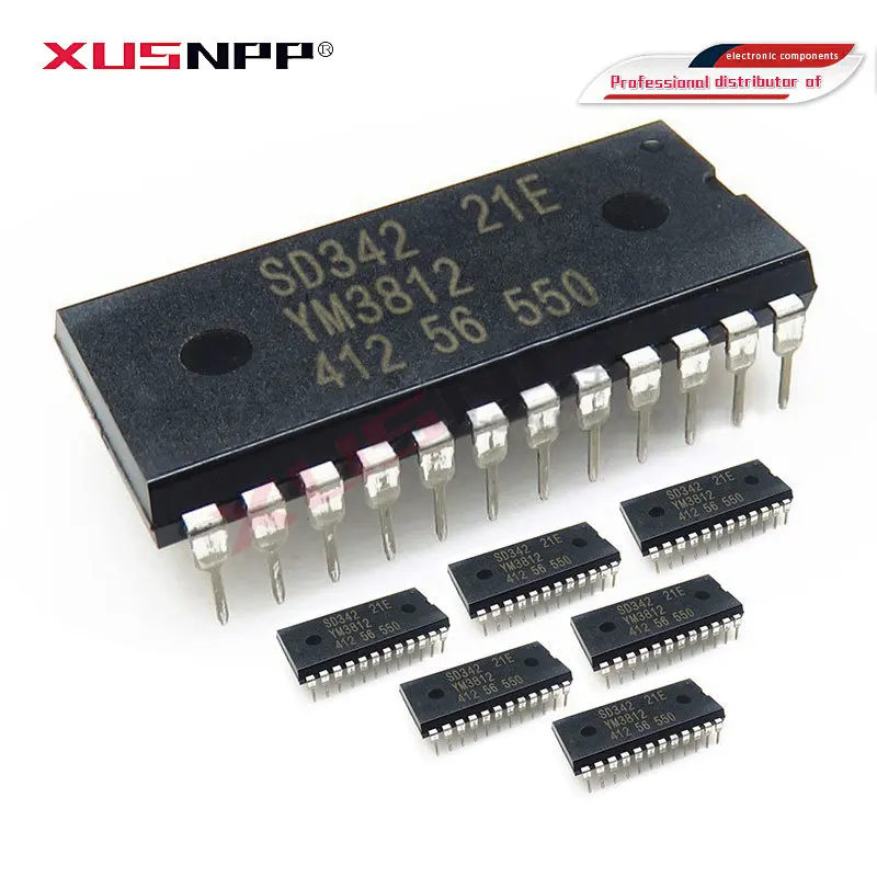 2 шт. YM3812 3812 DIP-24 YM3812-F DIP24 3812 DIP