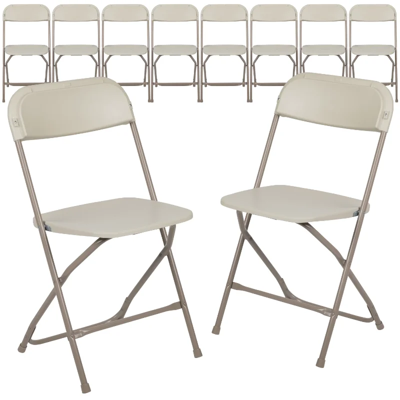 Plastic Comfortable Event Chair, Set Of 10