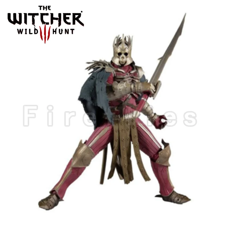 

7inches McFARLANE Action Figure Wild Hunt Eredin Breacc Glas Anime Model For Gift Free Shipping
