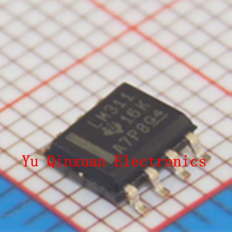 

LM311DR SOIC-8 Analog comparator, rail to rail, high speed, 1, 115ns, new original stock
