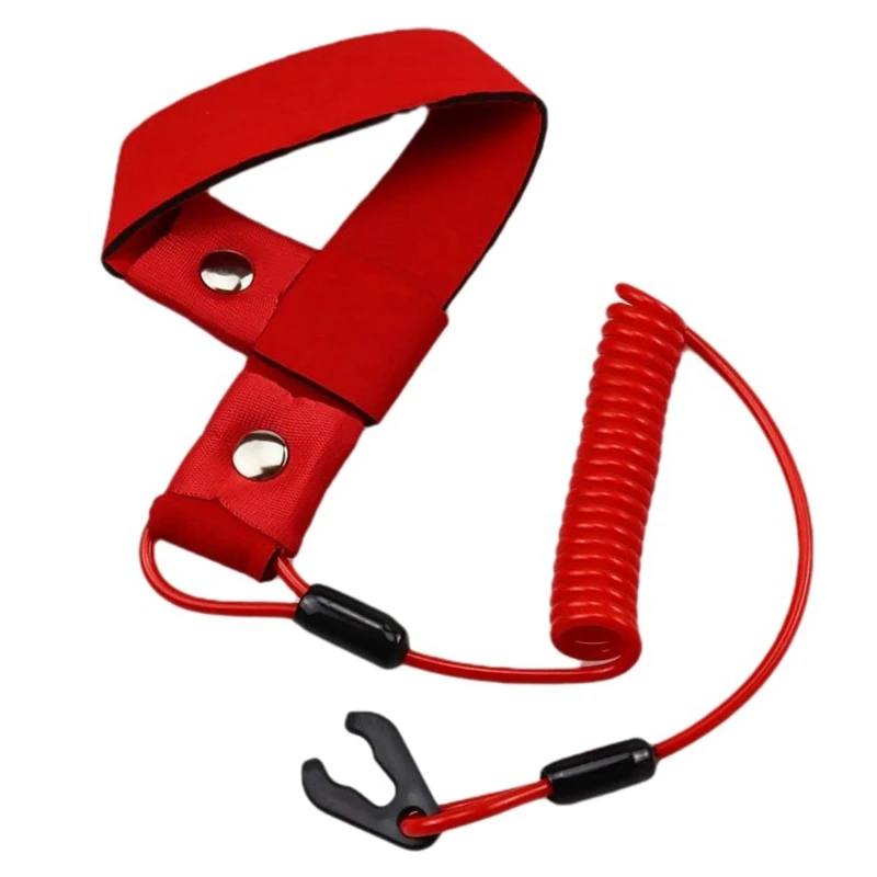 

Страховочный шнур для остановки застревания подходит для руля переключатель для плавающего аварийного огнеупорного шнура для всех гидроциклов Yamaha