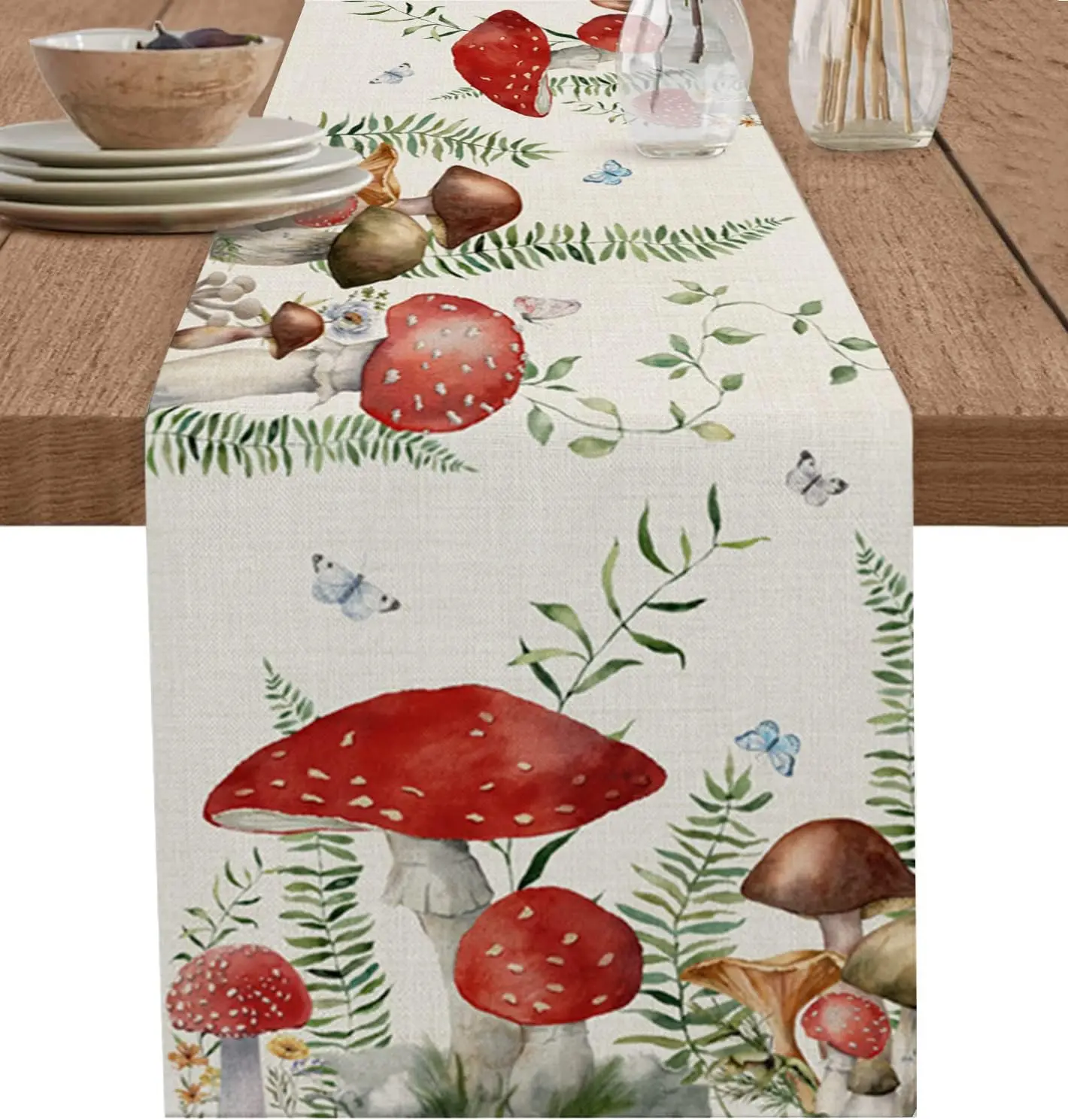 

Льняная дорожка для стола 150x33 см
