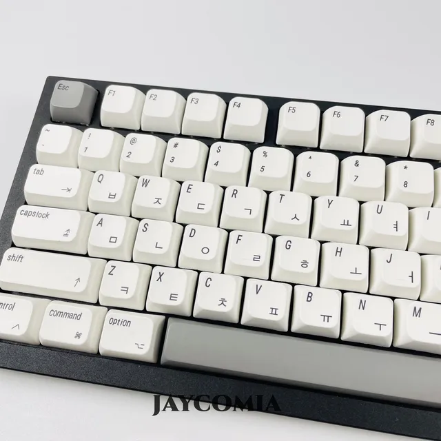 XDA PBT Keycaps English/Japanese/Russian/Korean 127 Keys/Set For Apple MAC Cherry MX Keycap For DIY Custom Mechanical Keyboard 6