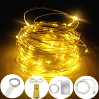 20m10m5m copper wire led string lights usb battery fairy lights for christmas decorations for home wedding party decor navidad