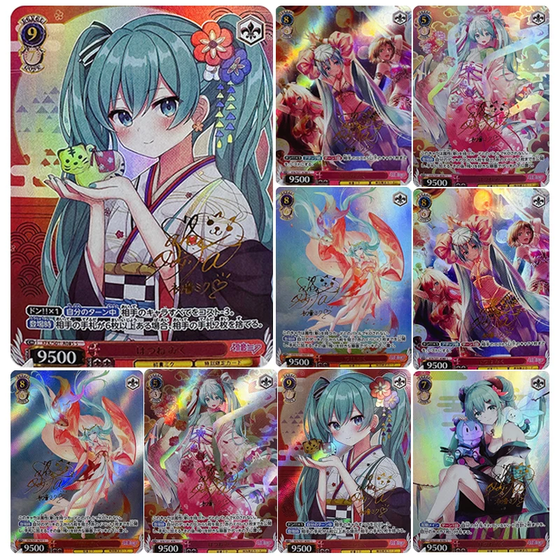 Аниме герои истории богини Хатсуне Мику сделай сам флэш-карты коллекционные