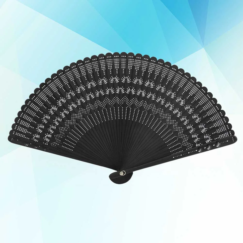 

Fan Folding Fans Hand Silk Handheld Vintage Forwomen Chinese Dancing Wedding Foldable Paper Held Japanese Wooden Fabric Retro