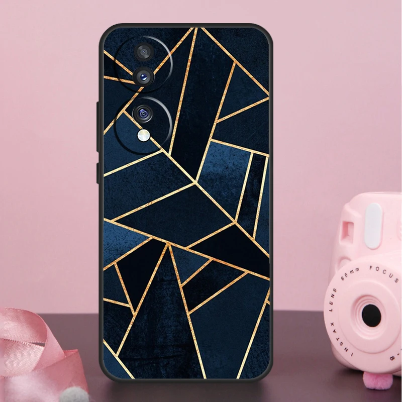 Фото Роскошный чехол с золотой фольгой для Honor 400 Pro, 200, 50, 70, 90, X9a, X9b, X9c, X9d, X8b, X8c, Win Magic 7 Lite, 5, 6, 8 Pro №4