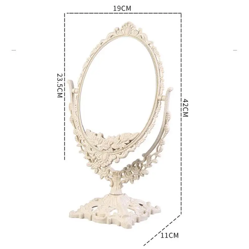 Зеркало для туалетного столика из стекла Keli прочное двухстороннее вращающееся