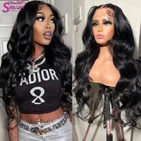 Cheap Lace Front Human Hair Wigs 13x6 Brazilian Body Wave 13x4 Lace Frontal Wig Preplucked Lace Human Hair Wigs For Black Women