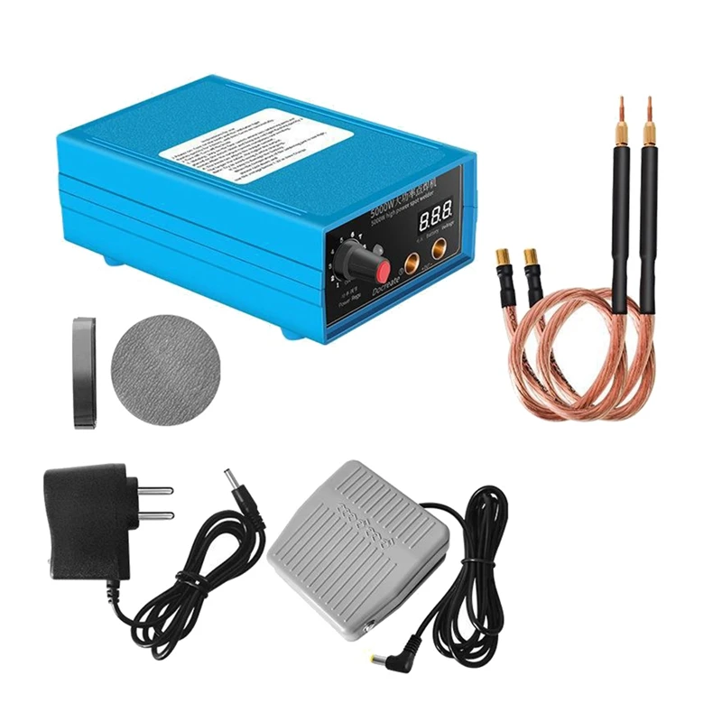 

5000W Mini Spot Welder Machine DIY Kit 18650 Battery Pack Welding Tools Portable Spot Welding Machine Pen