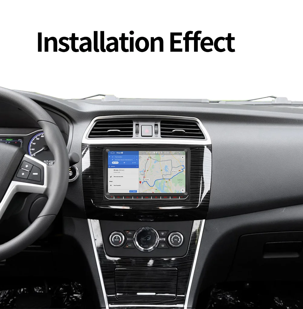 2 Din Android 10 автомобильный мультимедийный плеер Carplay для
