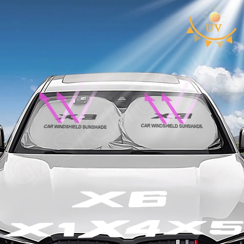 Солнцезащитный козырек для переднего стекла автомобиля защитный BMW X1 X2 X3 X4 X5 X6 I8 1 2
