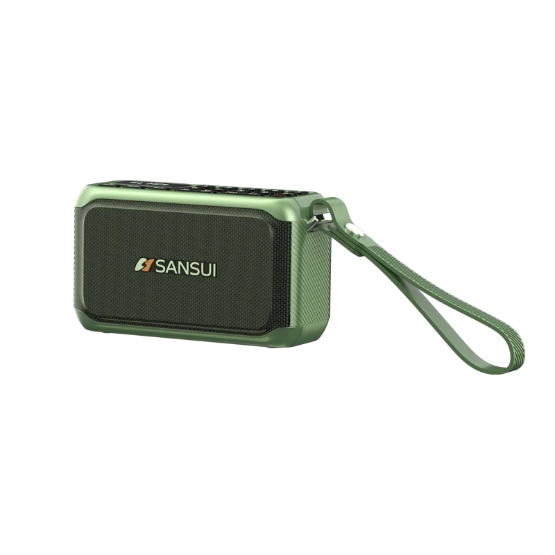 Цифровое FM-радио SANSUI F81, 15 Вт, беспроводной Bluetooth-динамик, полнодиапазонный динамик, басовая диафрагма, HD-вызовы, красочная RGB-подсветка, AUXUSB (art.: 3920d7ca02fb9) - 3920d7ca02fb9